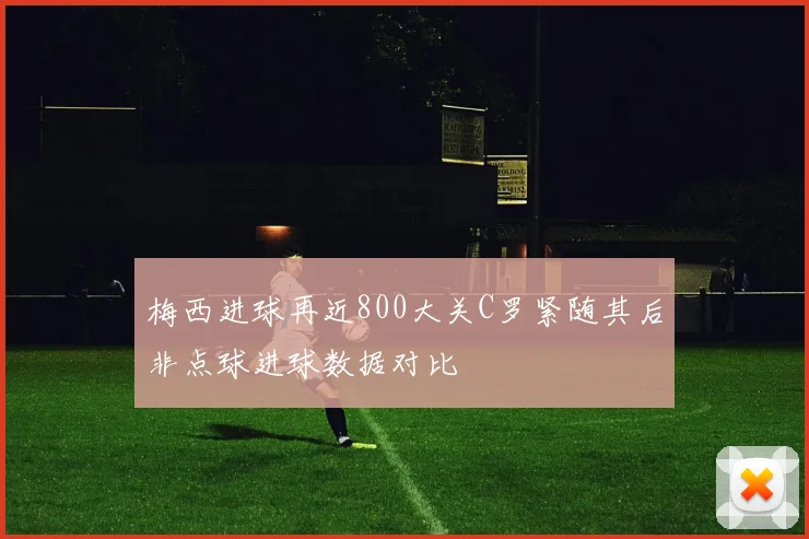 梅西进球再近800大关C罗紧随其后非点球进球数据对比